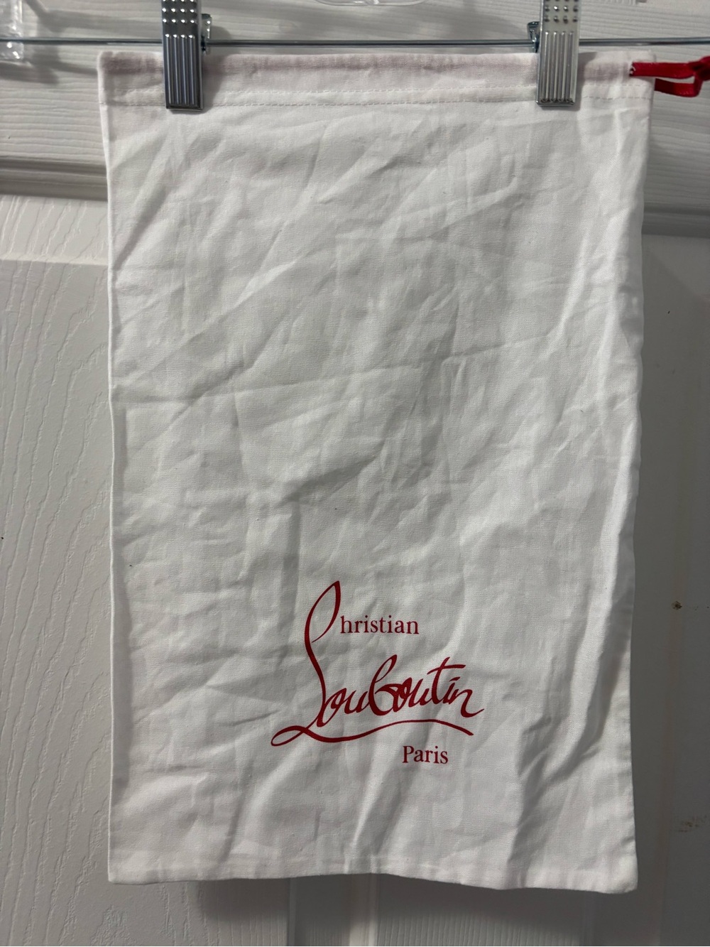 Christine Louboutin Cloth Dust Bag